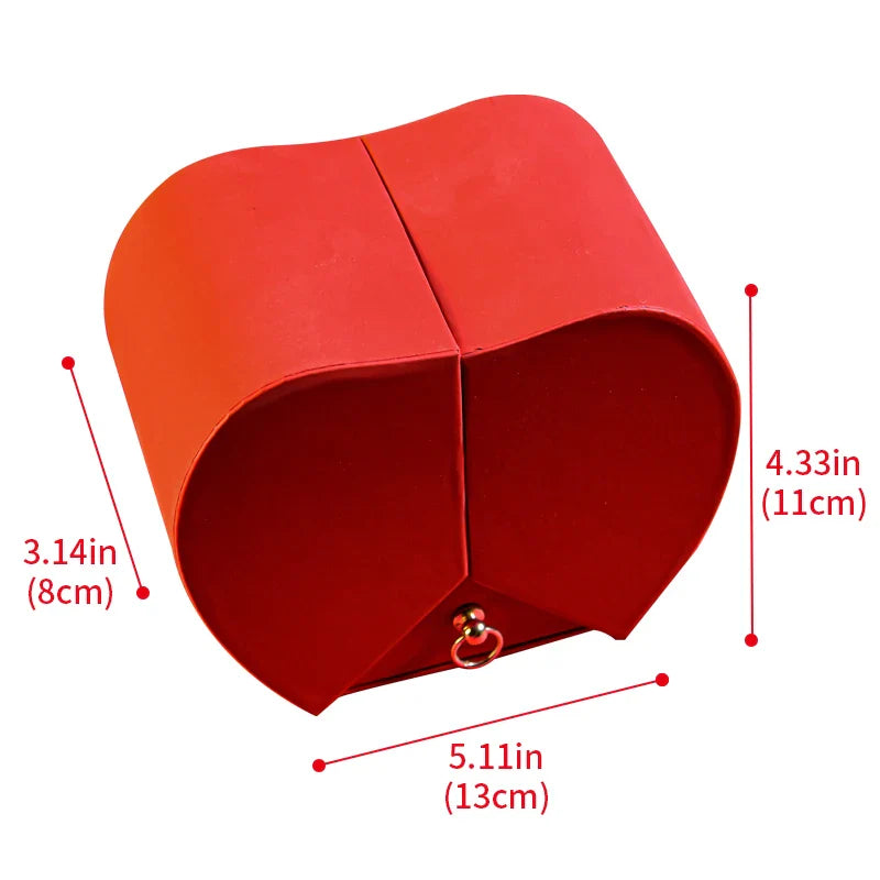 Eternal Rose Heart Necklace